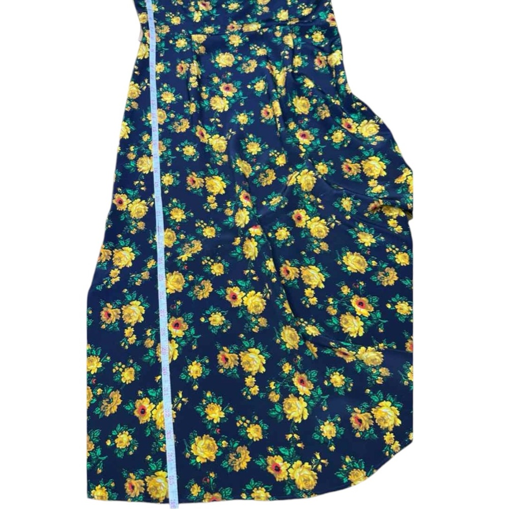 CLAUDIE PIERLOT Black Floral Silk Print RISMAH Dress Size S C0135 - Picture 7 of 12